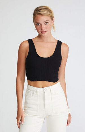 Variegate Bustier Tank Top image number 1