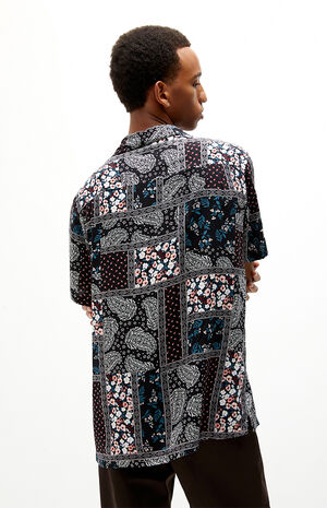 Floral Patch Resort Camp Shirt Floral Patch Resort Camp Shirt image number null