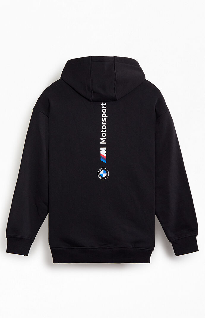 Puma BMW Black Motorsport Fleece Hoodie PacSun