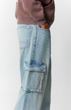 Dylan Baggy Jeans Cargo Light Blue image number 5