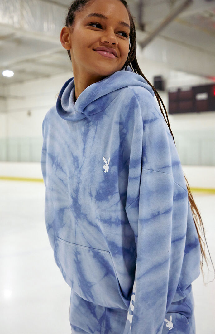 Playboy By PacSun Spiral Dye Bunny Hoodie PacSun