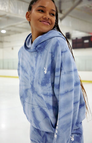 Playboy By PacSun Spiral Dye Bunny Hoodie | PacSun