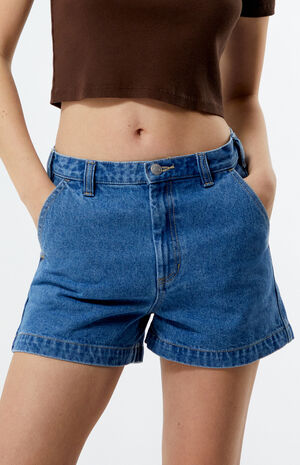 Dania High Waisted Denim Shorts image number 2