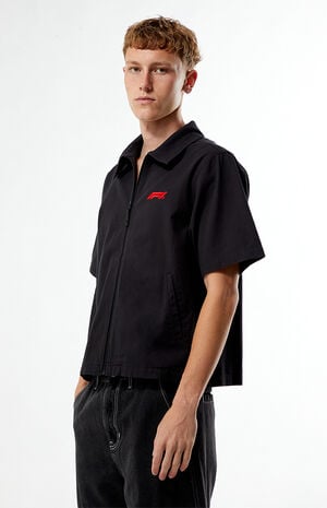x Pacsun Monza Italy Staff Zip Up Shirt image number 2
