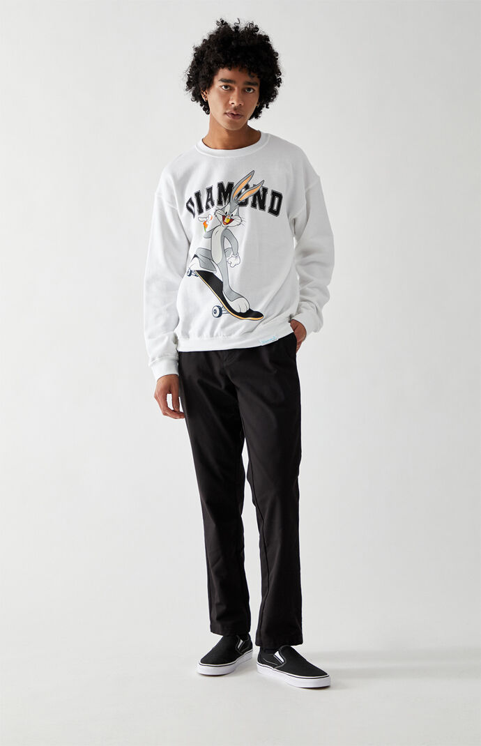 x Looney Tunes Bugs Skate Crew Neck Sweatshirt
