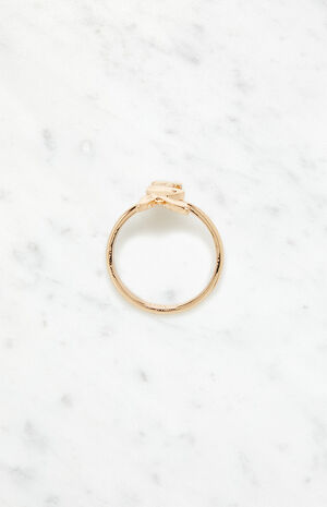 By PacSun Gold Bunny Ring image number 2