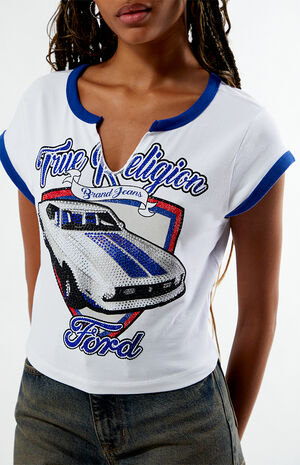 x Ford Notched Ringer T-Shirt image number 5
