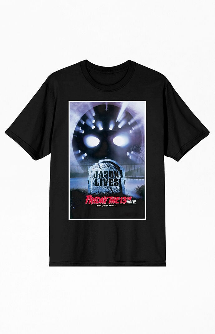 Jason Lives Grave Poster T-Shirt