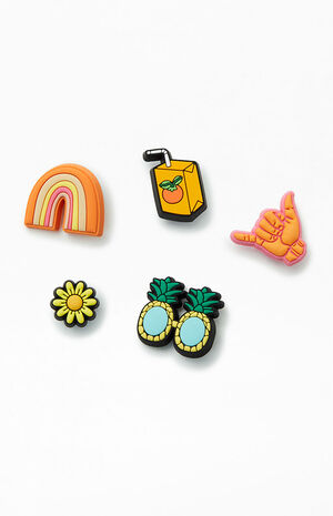5 Pack Sunshine Is Fine Jibbitz Charms image number 1