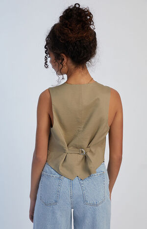 Fitted Suit Vest image number 3