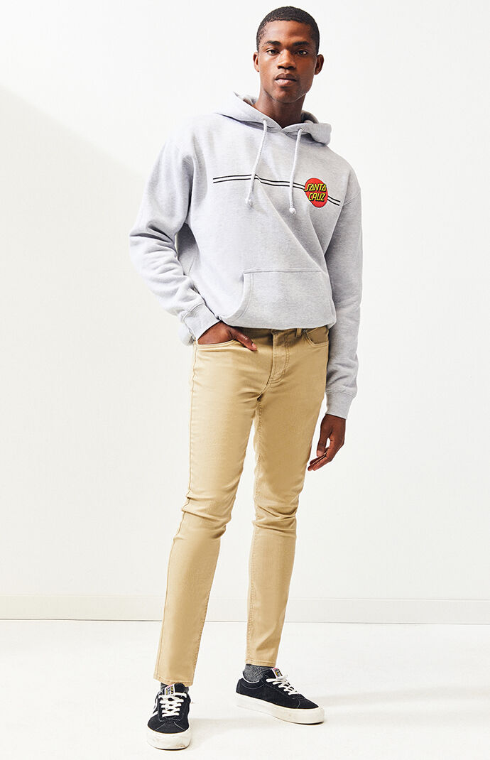 Khaki Skinny Jeans