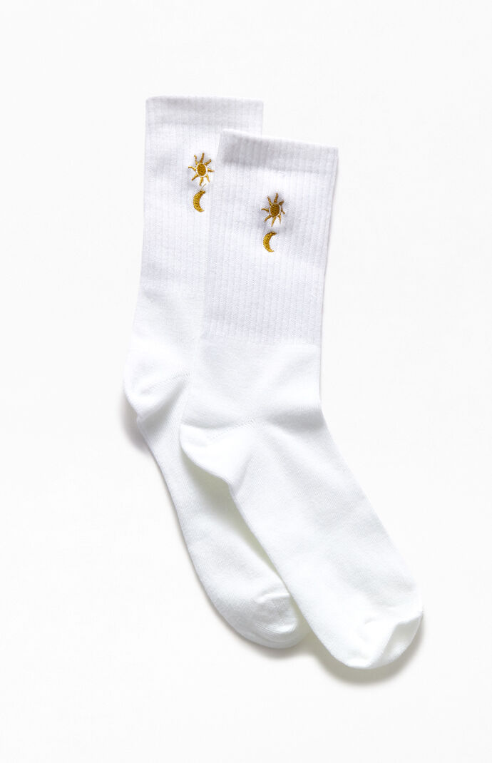 Sunburst Moon Socks