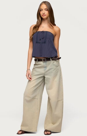 Joycee Tie Front Top image number 4