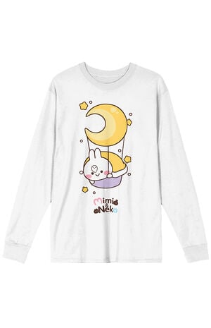Mimi & Neko Night Long Sleeve T-Shirt image number 1