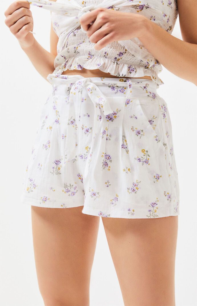 Tie Waist Shorts