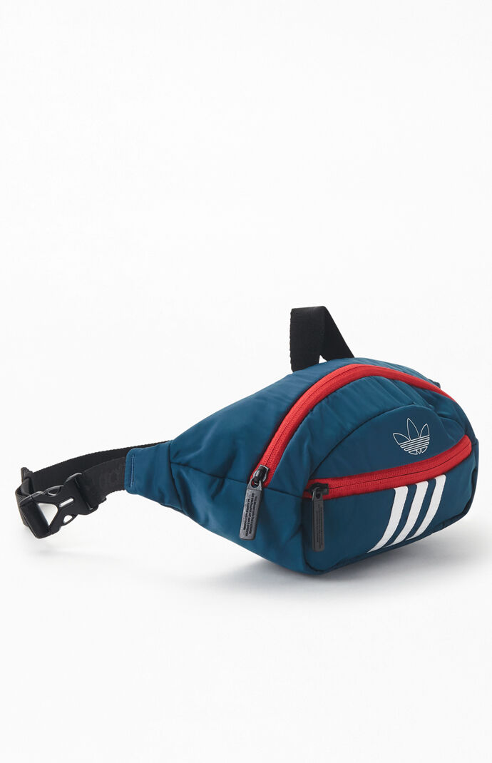 Blue & Red 3-Stripes Sling Bag