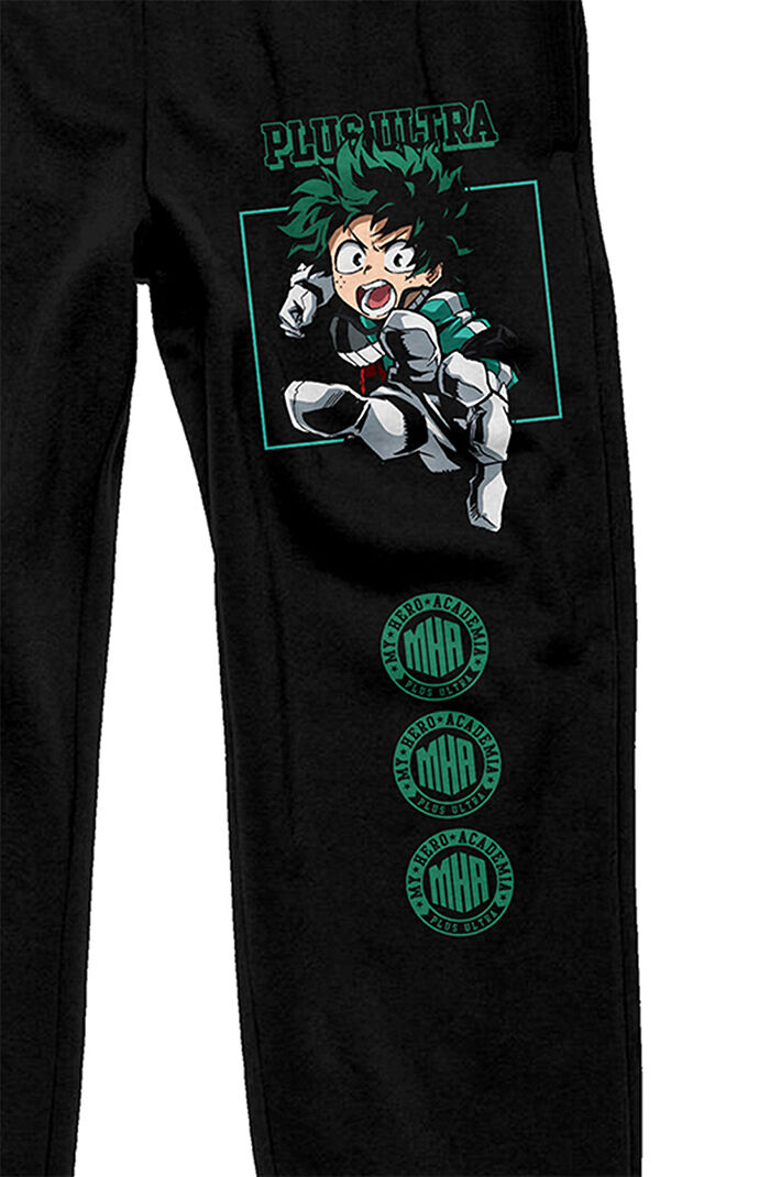 My hero academia hot sale sweatpants