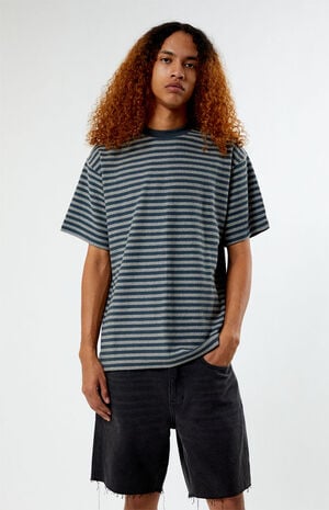 Compass Striped Texture T-Shirt image number 1