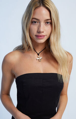 Strapless Fit & Flare Mini Dress image number 2