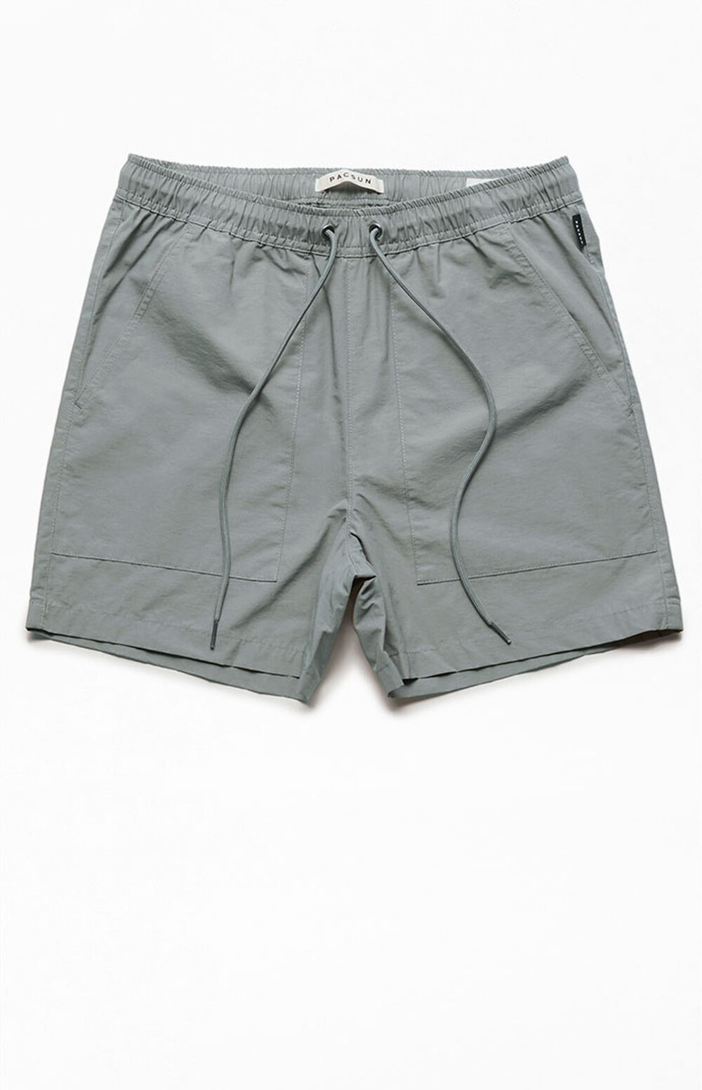 PacSun Gray Nylon Volley Shorts PacSun