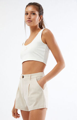 Linen Trouser Shorts image number 2