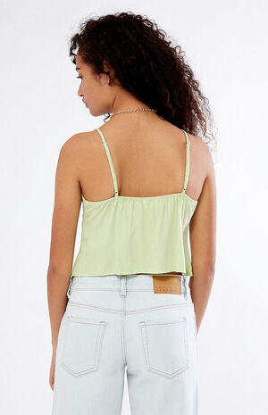 Cropped Babydoll Cami Top image number 4