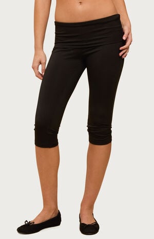 Ravena Foldover Capri Leggings image number 1