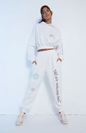Good Vibes Graphic Sweatpants image number 1