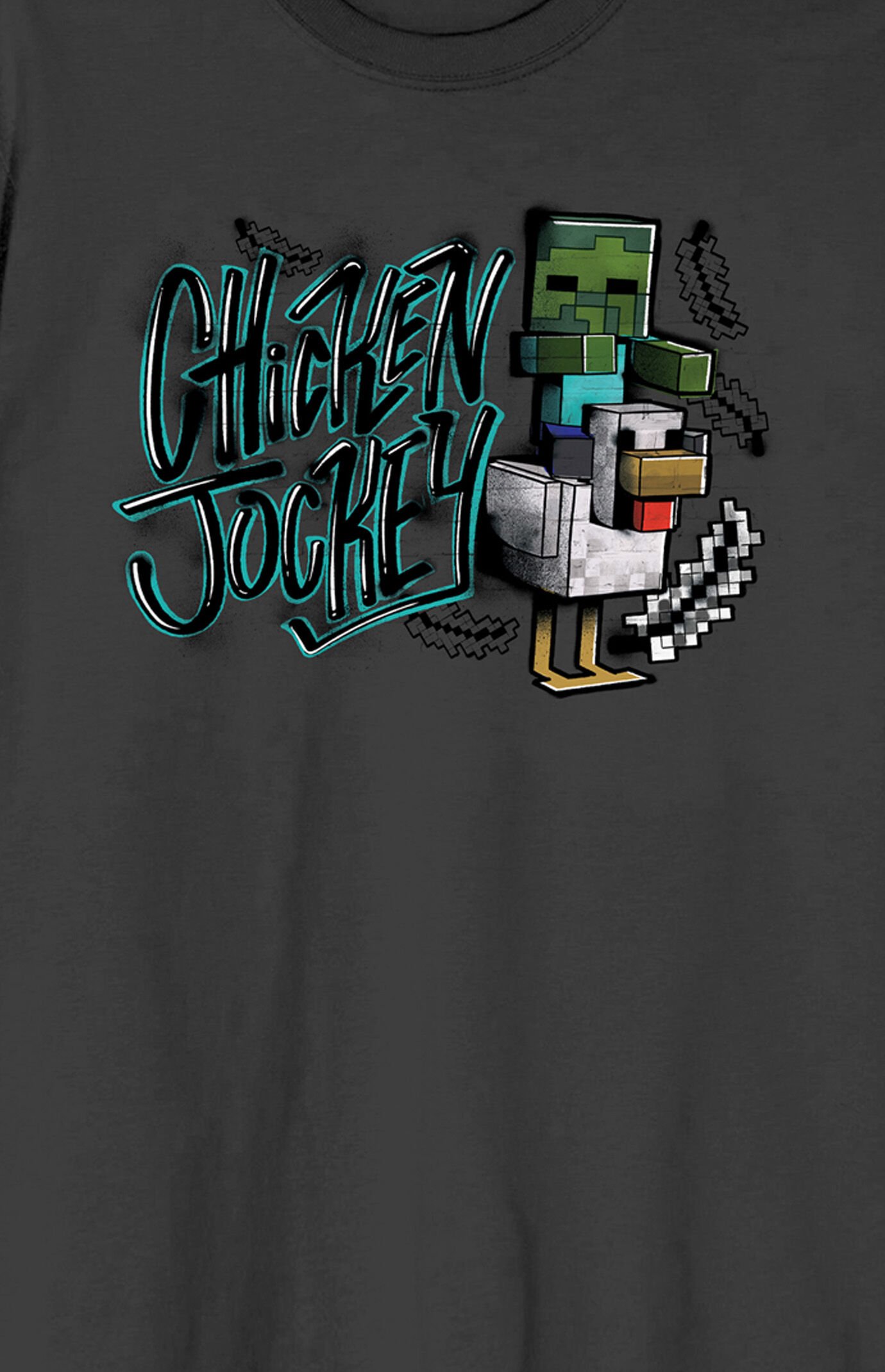 Minecraft Chicken Jockey T-Shirt
