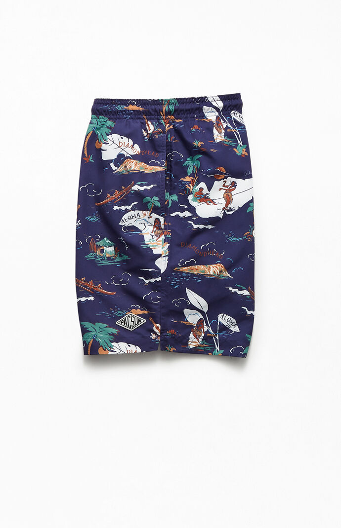 Aloha Tropic 17" Swim Trunks