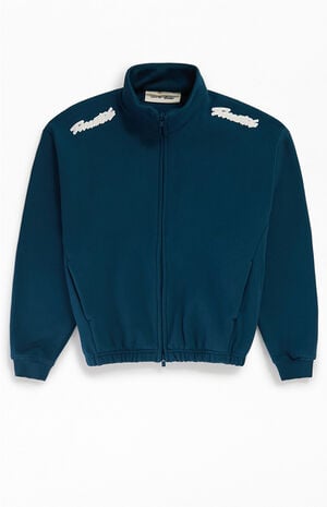 Kids Blue Classic Track Jacket image number 1