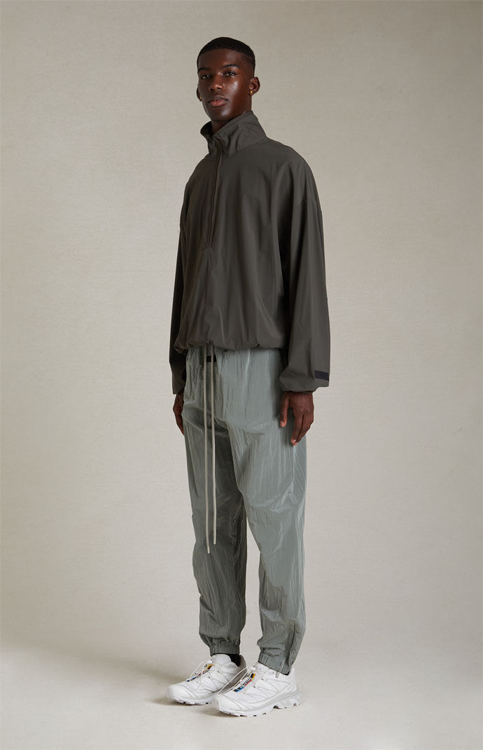 Half zip mock neck sale