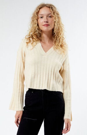 Flip Out Cropped Sweater