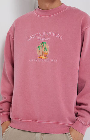 Santa Barbara Vintage Crew Neck Sweatshirt image number 2