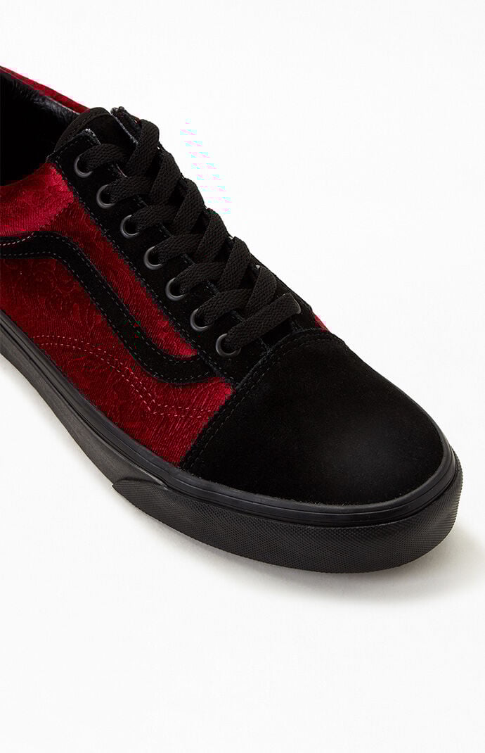 Vans velvet shoes cheap