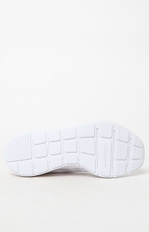 adidas Swift Run Primeknit White u0026 Grey Shoes | PacSun