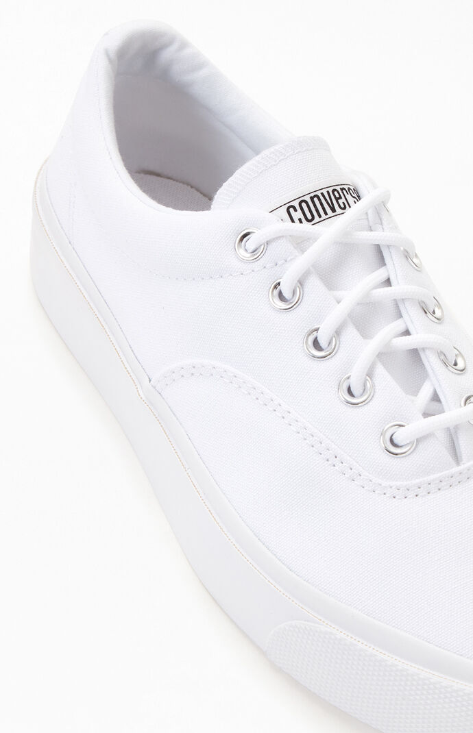 White Skid Grip CVO OX Shoes