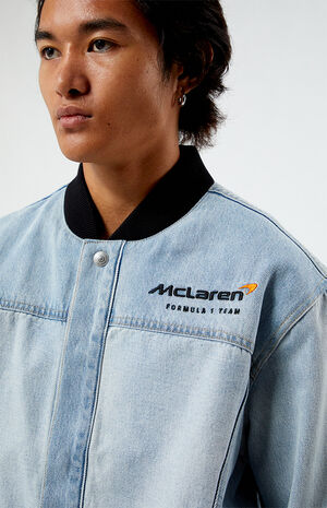 x McLaren Formula 1 Track Denim Trucker Jacket image number 2