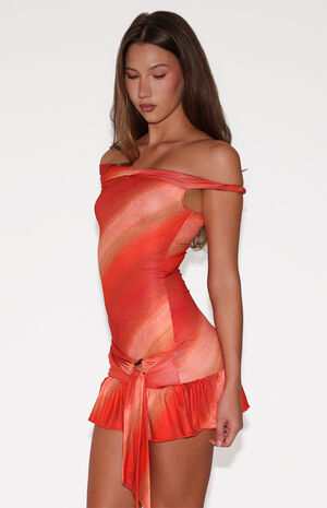 Haelo Off-The-Shoulder Mini Dress image number 2