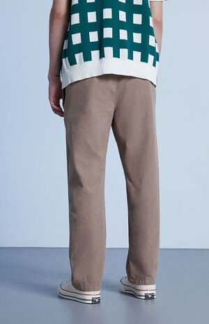 Brown Linen Pants image number 4