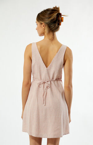 Lola Check Mini Dress image number 3