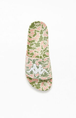 Women's Green Authentic Archie Slide Sandals image number 5