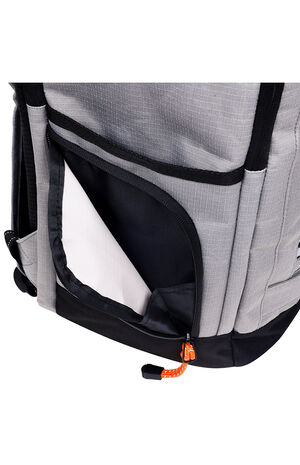 Gray Logo Ripstop Backpack image number 11