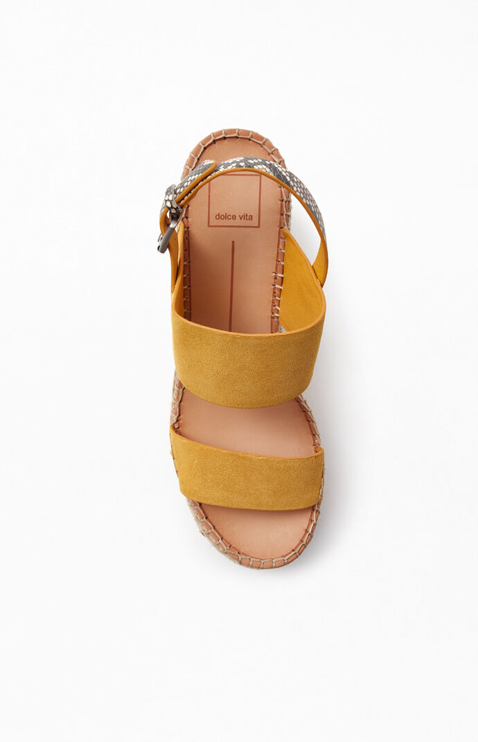 Spiro Platform Wedge Sandals