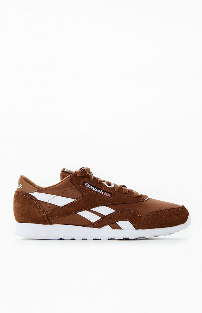 Reebok classic top nylon brun