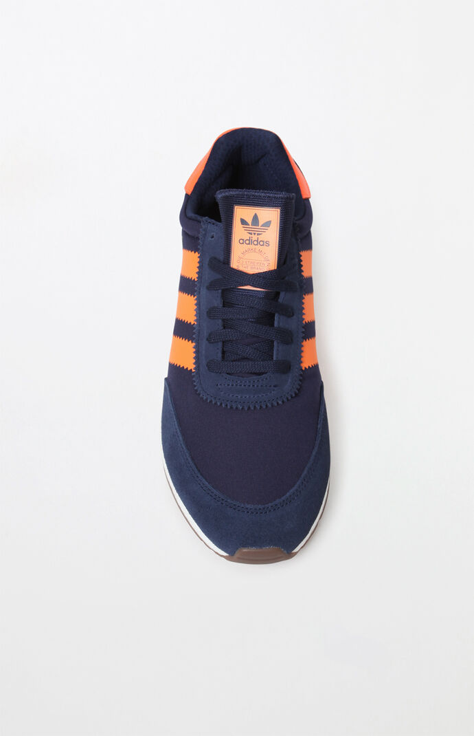 Navy blue and orange adidas outlet