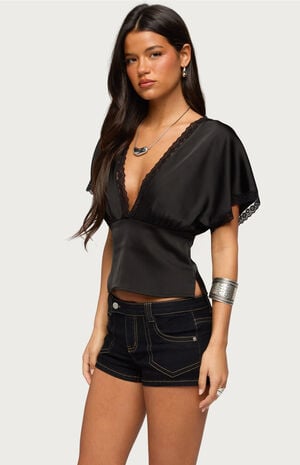 Ihara Lacey Cinched Waist Top image number 2