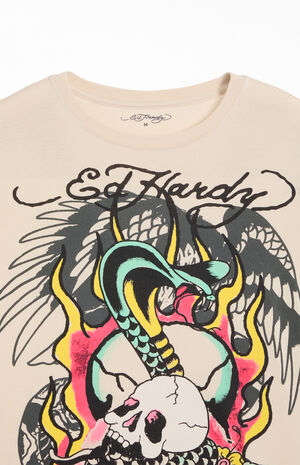 Cobra Skull Thermal Long Sleeve T-Shirt image number 3