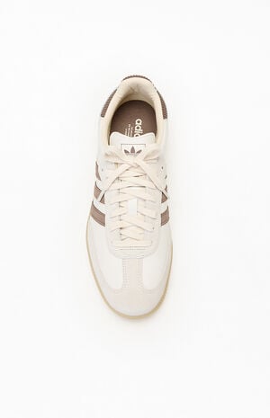 White & Brown Samba OG Shoes image number 5