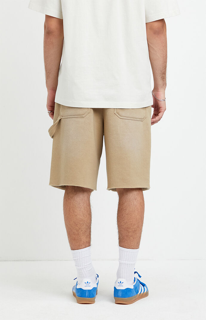Pacsun Elwin Fleece Carpenter Baggy Sweat Shorts | Pacsun